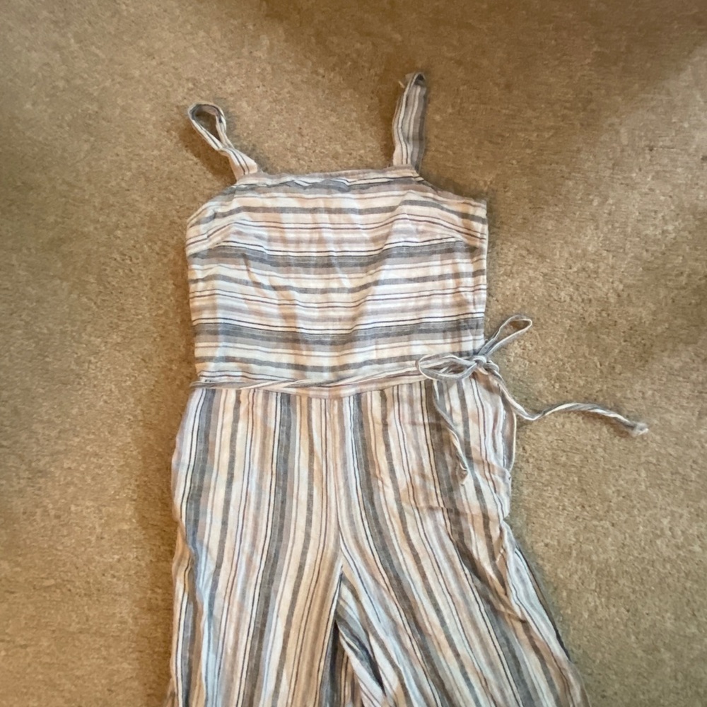Linen Blend Jumpsuit